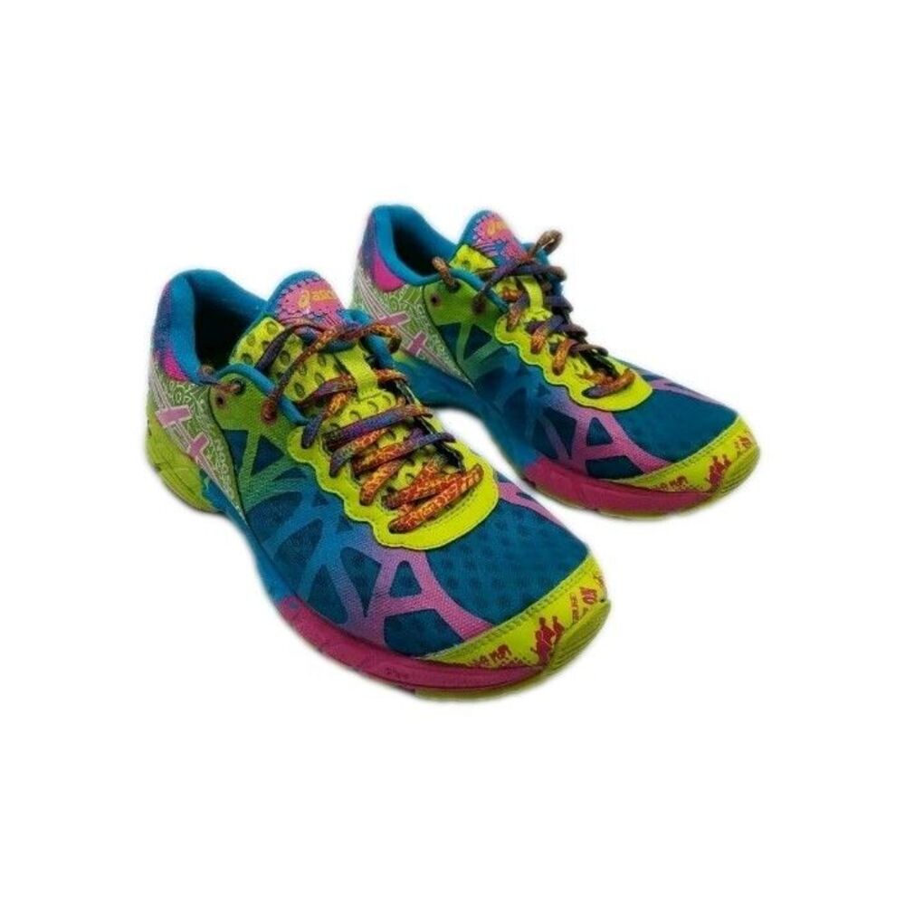 Asics Gel-Noosa Tri 9 Women's Size 7 Triathlon Running Shoes Multicolor
